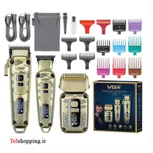 ماشین اصلاح موی سر و صورت وی جی ار مدل V642